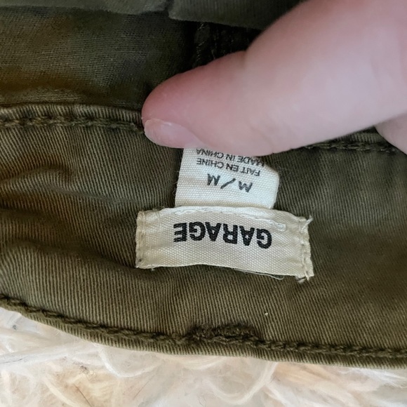 Garage army green skirt - Picture 2 of 2